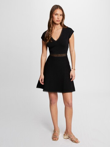 Morgan Knit dress in Black