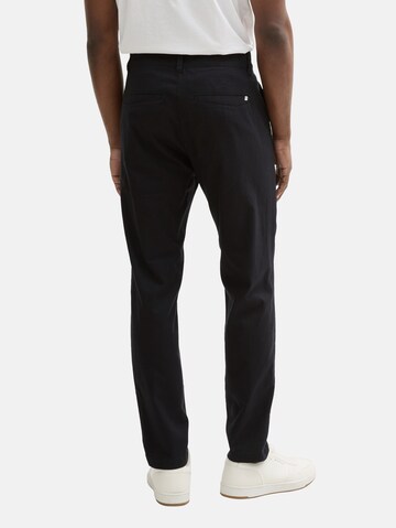 TOM TAILOR DENIM Tapered Broek in Zwart
