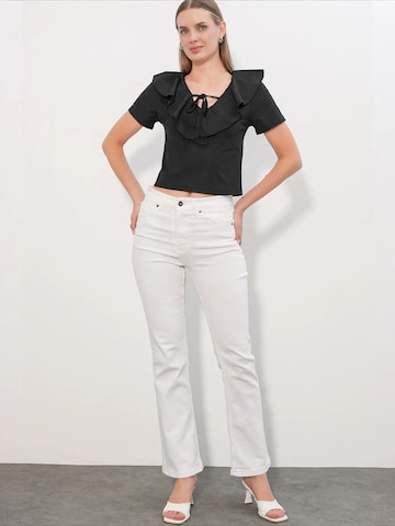 Bigdart - Top 'Crop Top' em preto