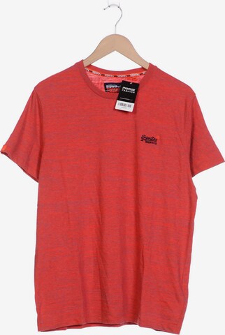 Superdry T-Shirt XXL in Rot: predná strana