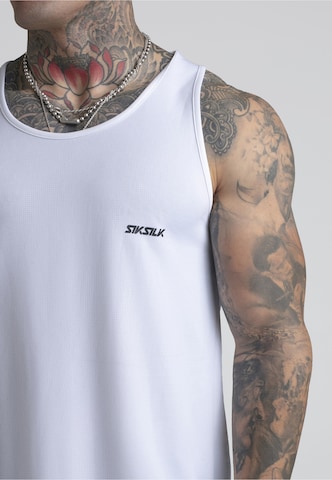 SikSilk Tričko – bílá