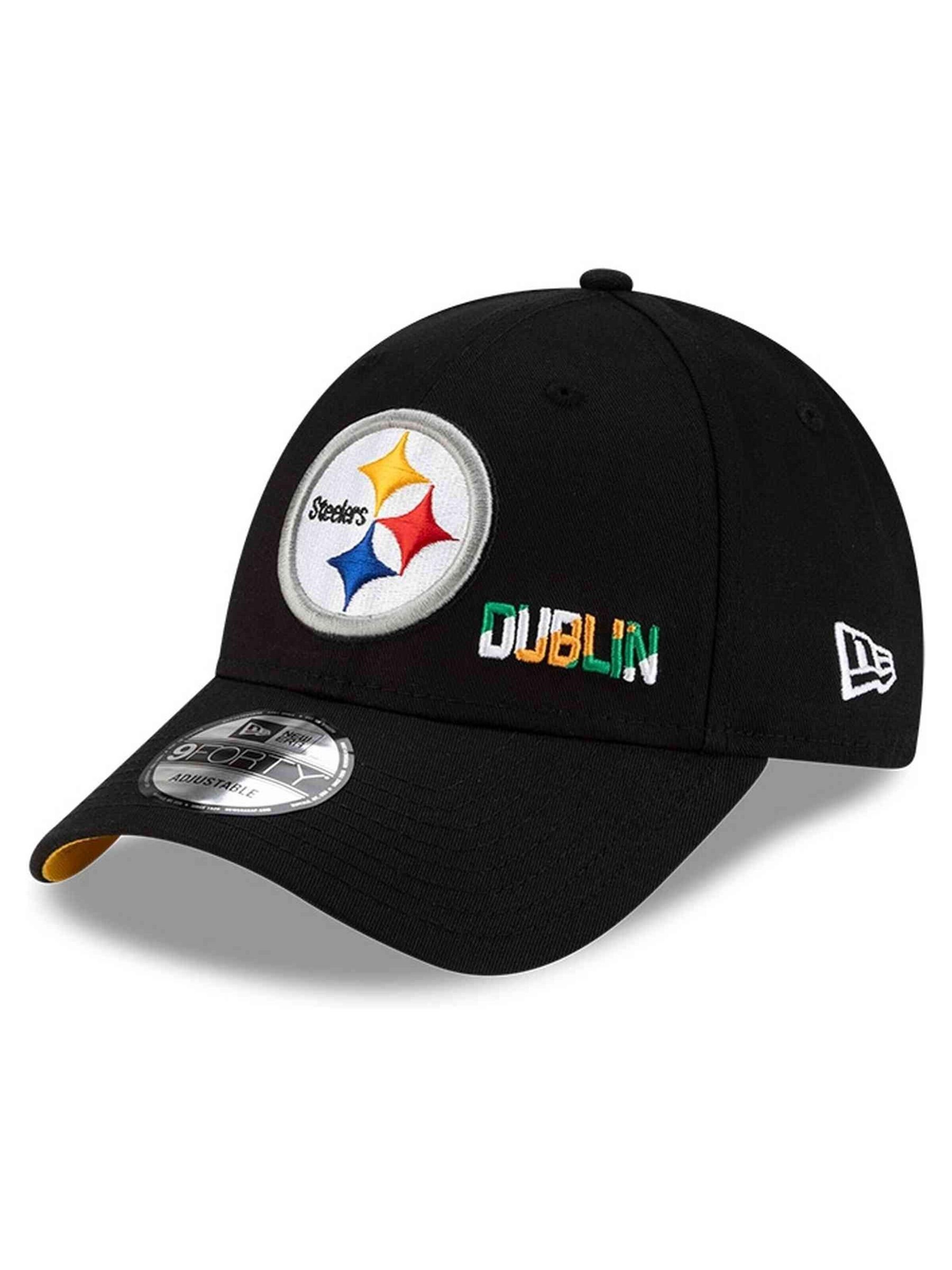 NEW ERA - Gorra 'Gorra new era negra steelers nflisg25 dublin 9forty pitste' en negro
