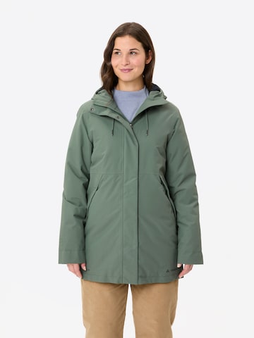 VAUDE Outdoorjas 'Coreway' in Groen: voorkant