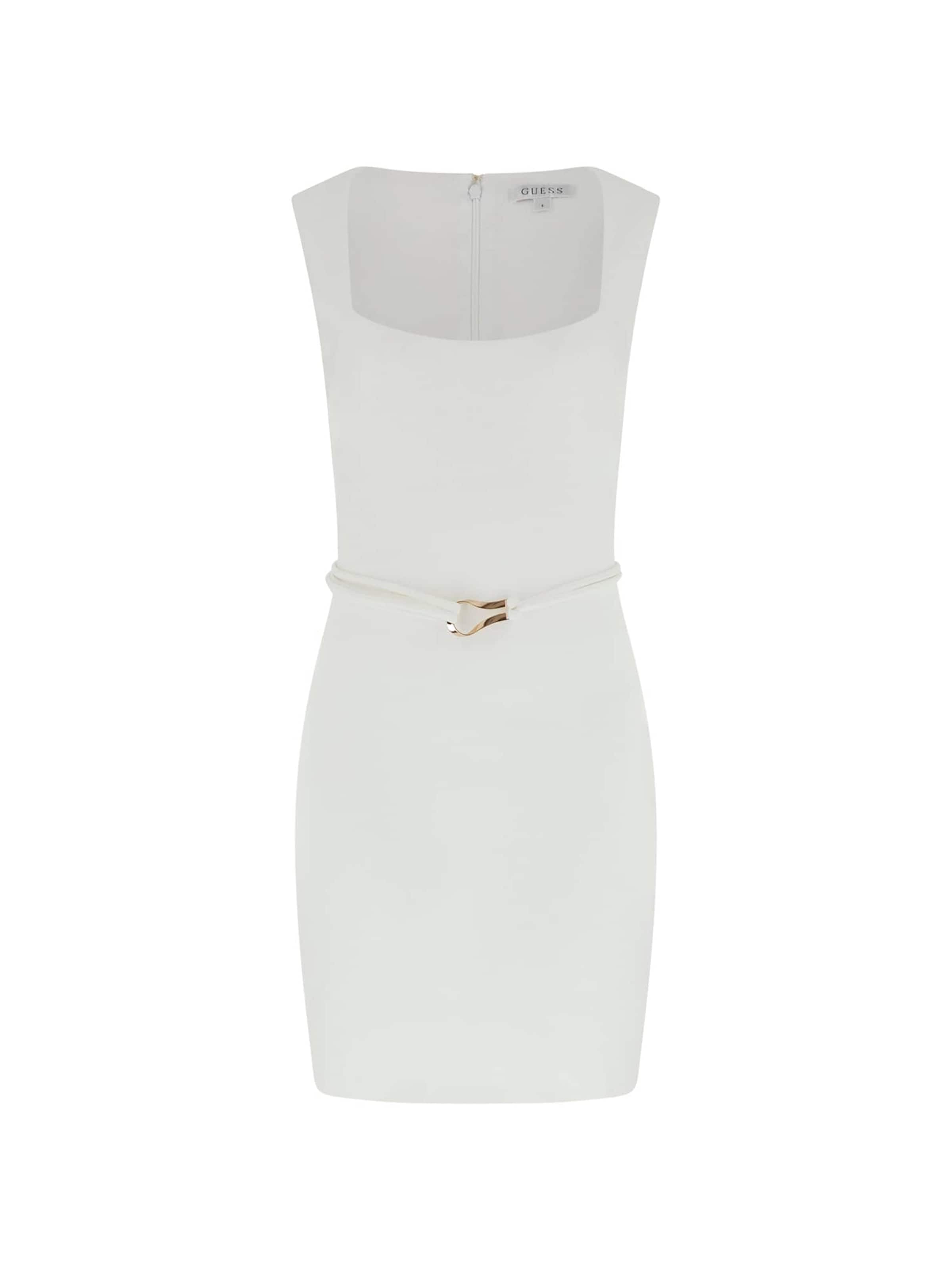 Rochie de la GUESS pe alb: față