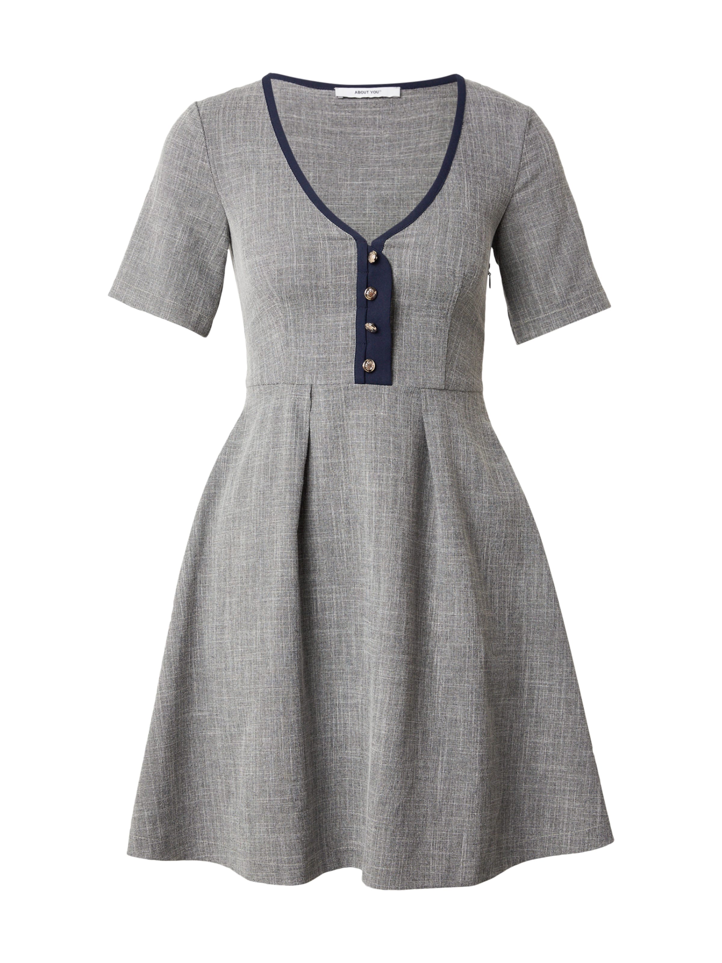 ABOUT YOU - Vestido 'Fiona' em cinzento: frente