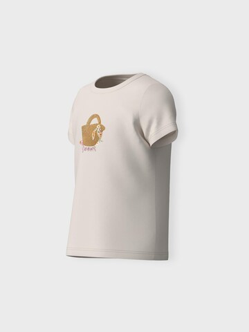 NAME IT T-shirt 'HATTIE' i beige