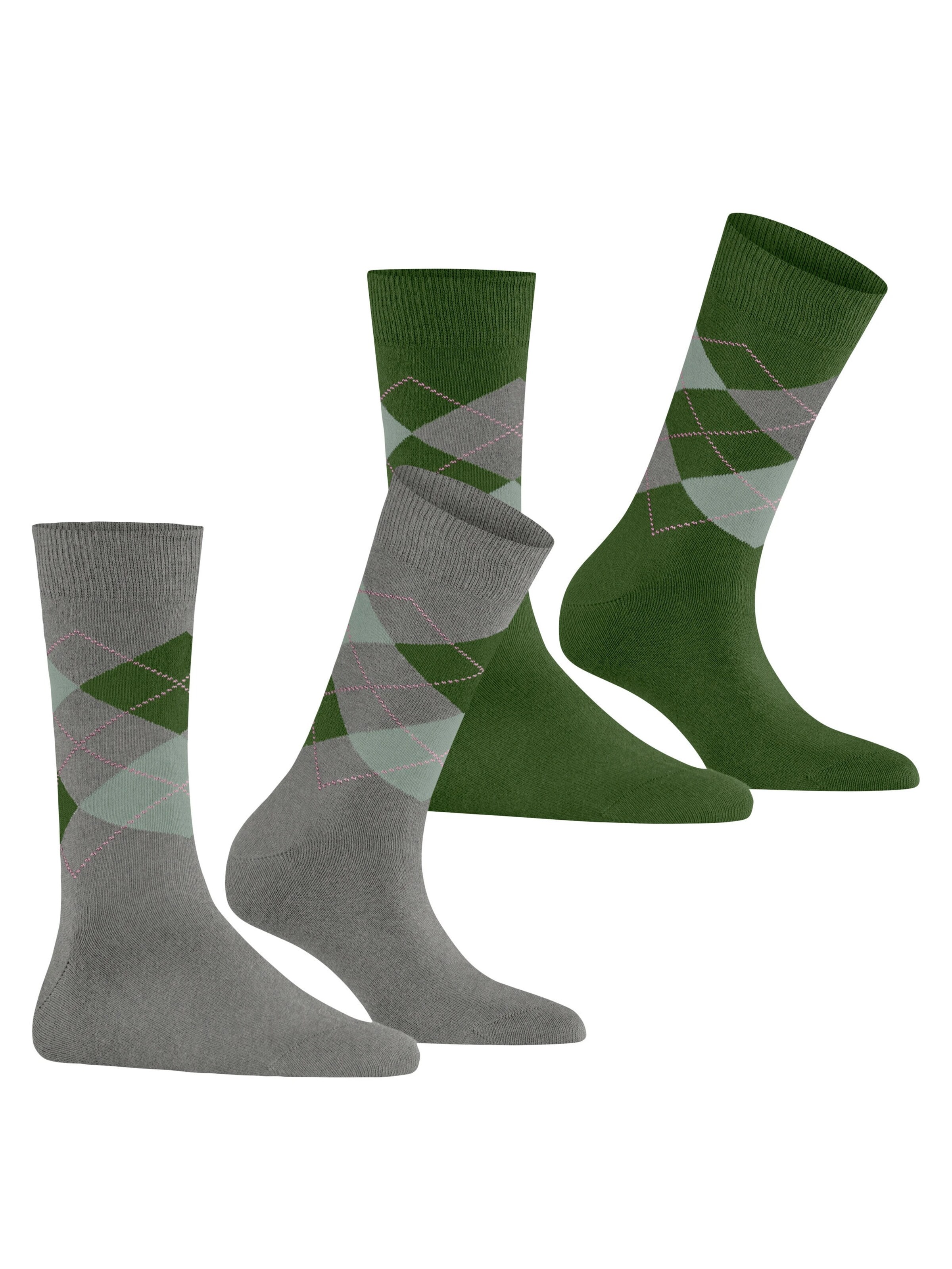 BURLINGTON Socken 'Everyday Argyle'‌‌‌‌ in Grau