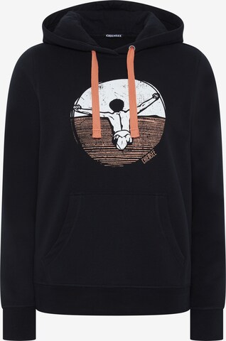 CHIEMSEE Sweatshirt in Black: front