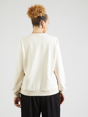 ONLY Carmakoma Sweatshirt 'CARGLOBE' in Beige