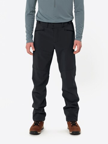 VAUDE Regular Outdoorbroek 'Elope' in Zwart: voorkant