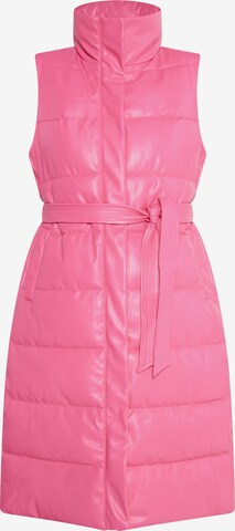 MYMO Vest in Pink: front