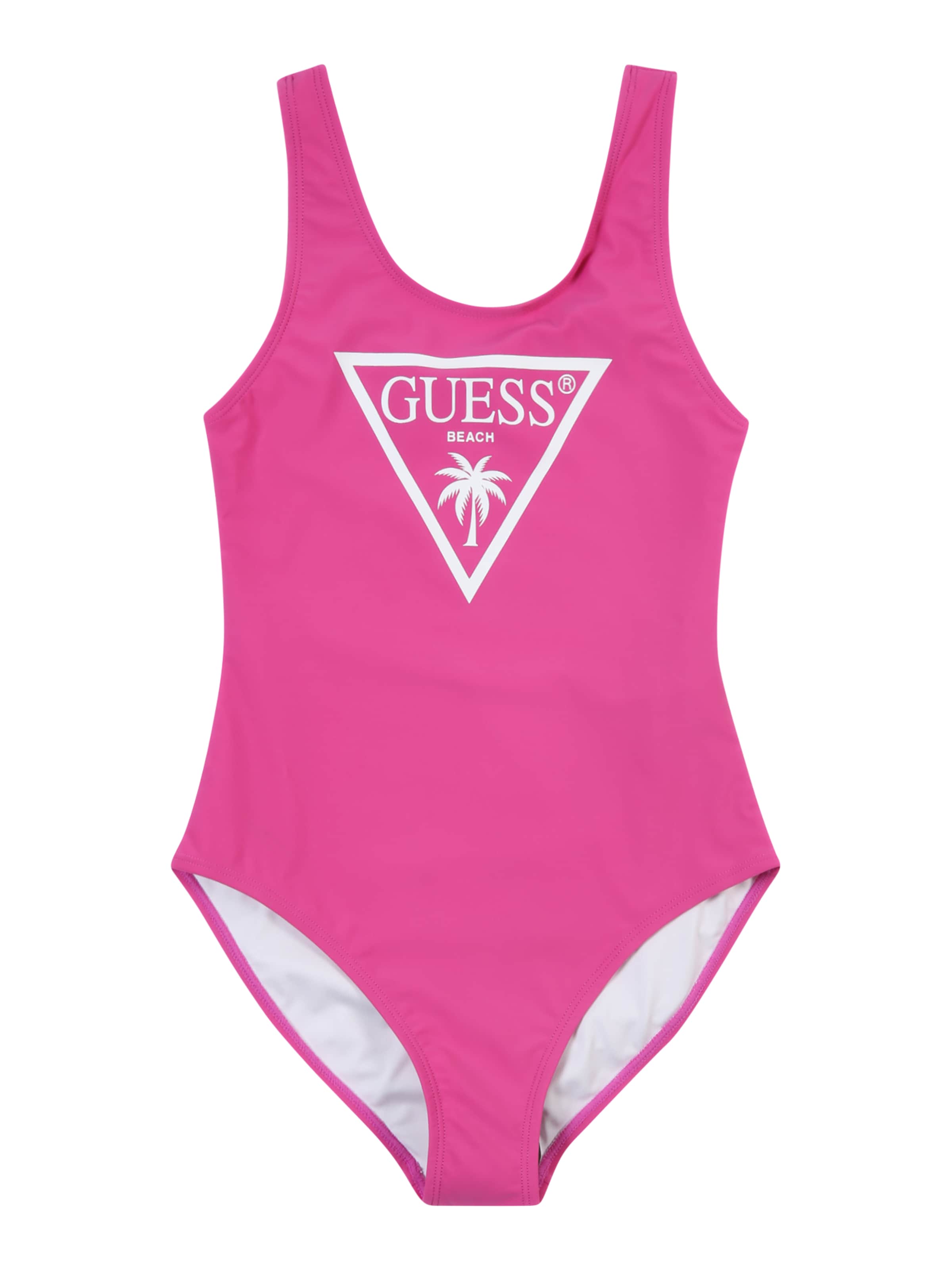 Maillot de bain GUESS en rose : devant