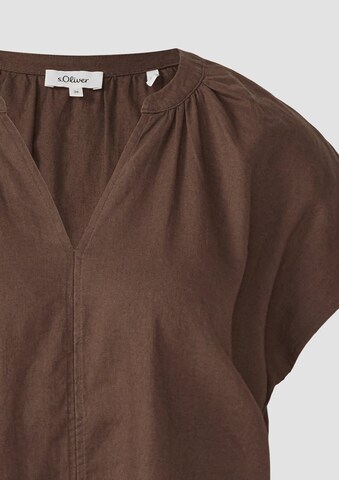 s.Oliver Bluse in Braun