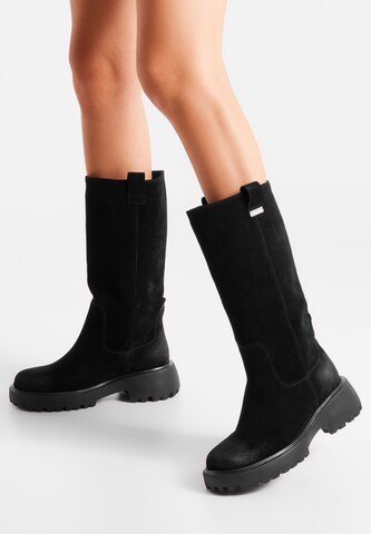 WODEN Stiefel ' Lea S ' in Schwarz: Vorderseite