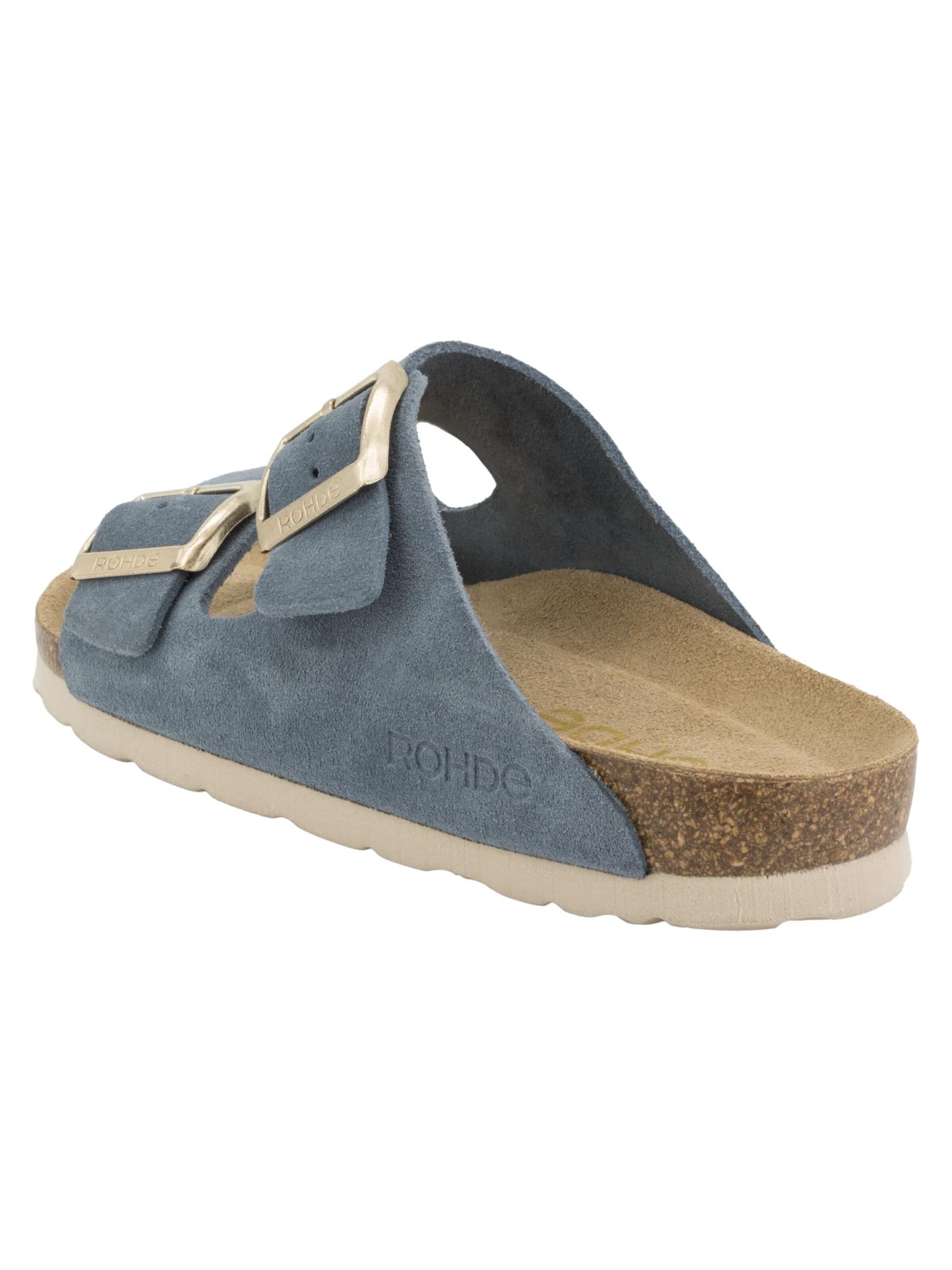ROHDE Mules 'Alba' in Blue