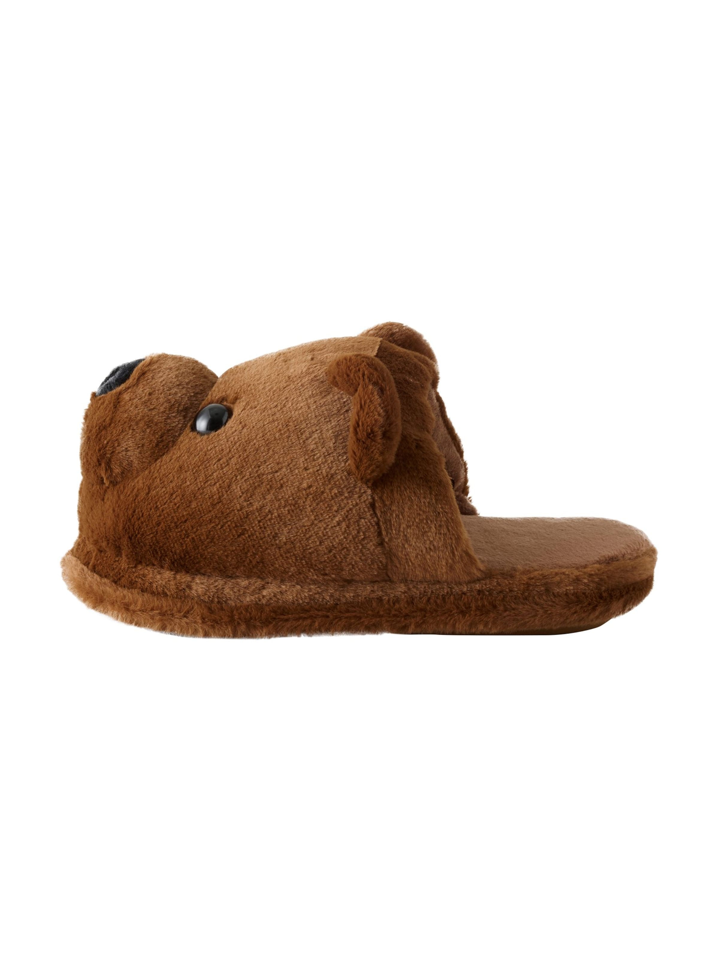 Next Slipper in Brown: front