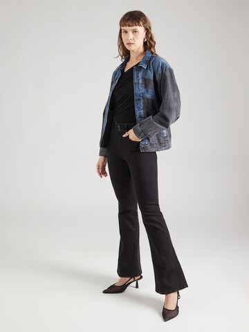 REPLAY Flared Jeans 'NEWLUZ' in Black