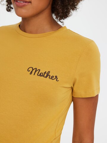 MAMALICIOUS - Camisa 'CAMILA' em amarelo