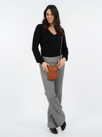 TAMARIS Shoulder Bag 'Alessia' in Brown: front