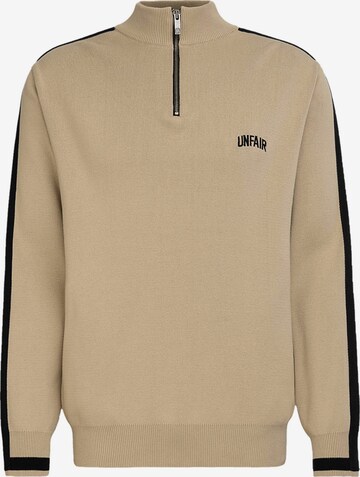 Pull-over Unfair Athletics en beige : devant