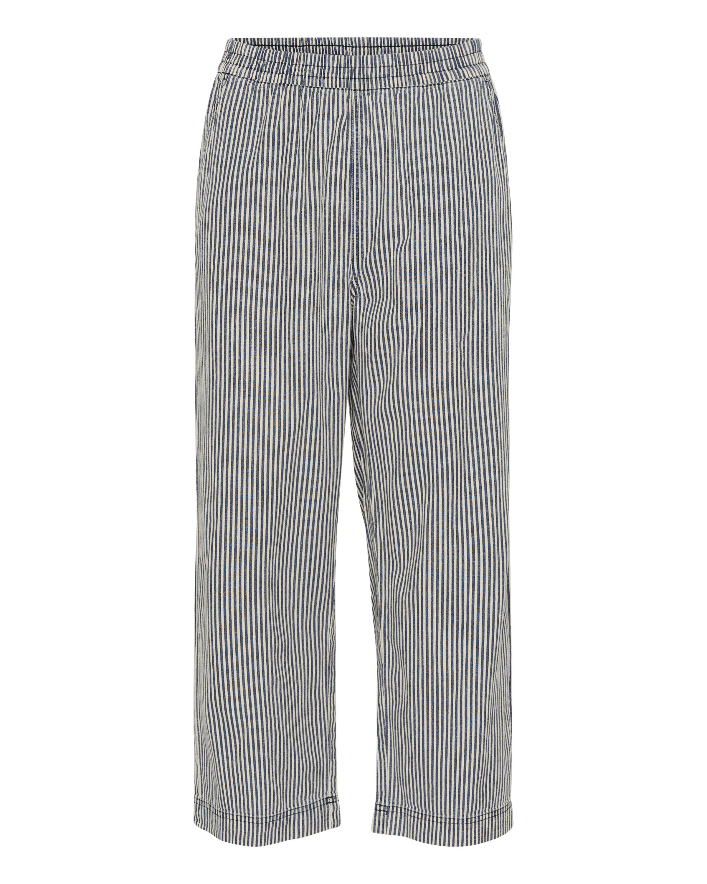 Kaffe Loosefit Bukser 'KAnaya' i blå: forside