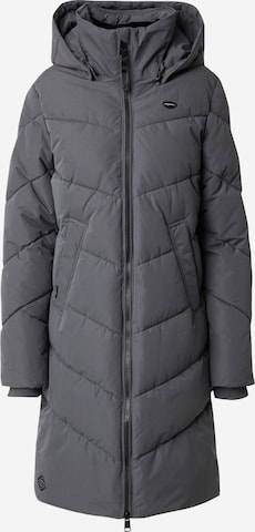 Ragwear Winter Coat 'REBELKA' in Grey: front