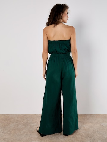 Combinaison Apricot en vert