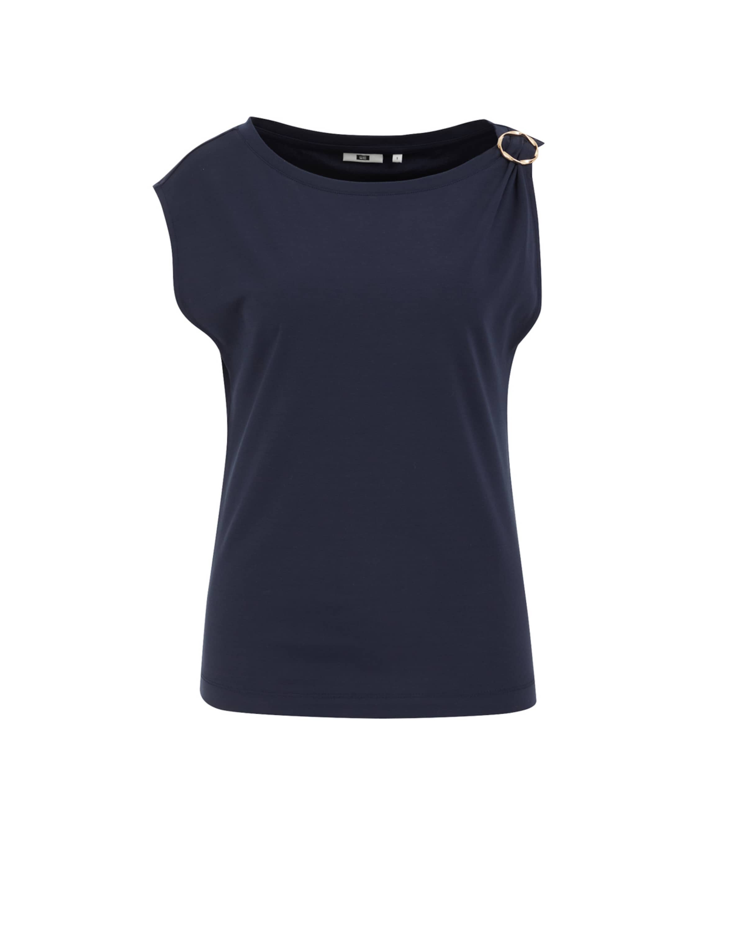 WE Fashion Τοπ σε μπλε μαρέν, Άποψη προϊόντος