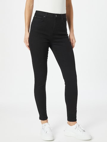 Thought Skinny Jeans in Zwart: voorkant