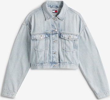 zils Tommy Jeans Starpsezonu jaka: no priekšpuses