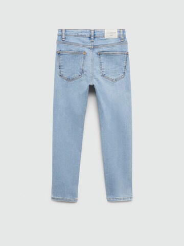 MANGO KIDS Skinny Jeans in Blauw