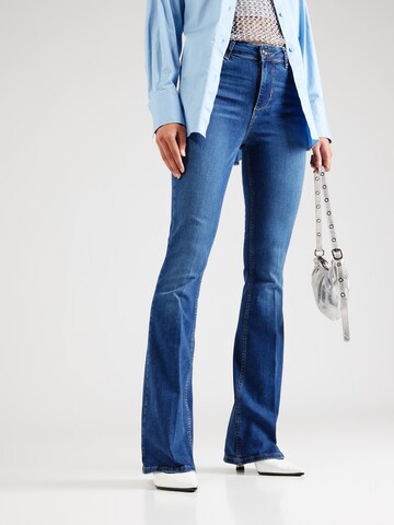 Liu Jo Flared Jeans 'B.UP BEAT' in Blau: Vorderseite