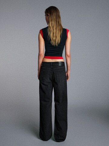 Bershka Baggy Jeans in Black
