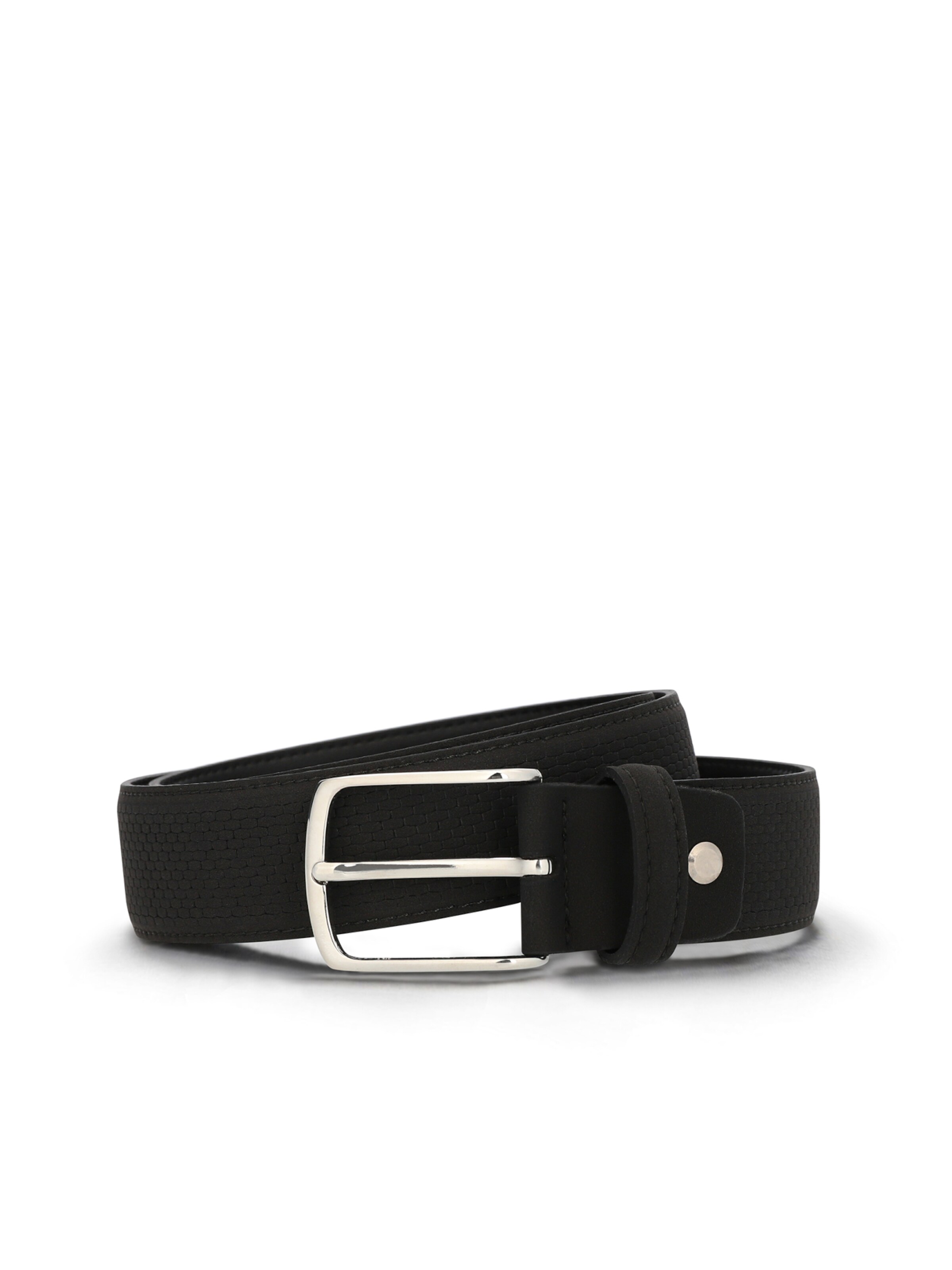 nae Vegan Shoes Belt 'Jorba' in Black: front