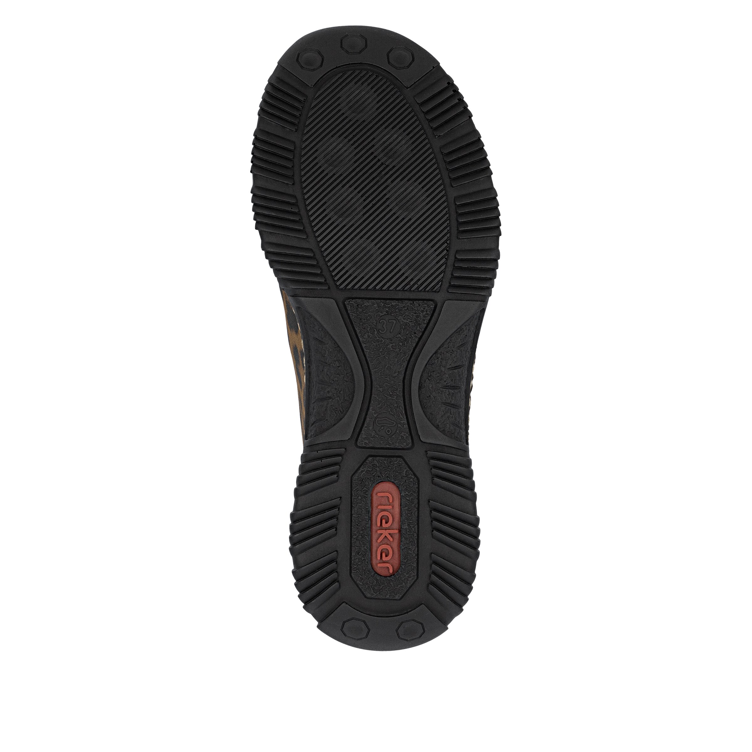 Baskets basses Rieker en noir