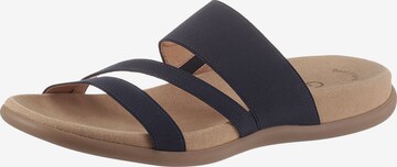 GABOR Mules in Blue: front