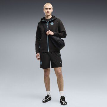PUMA Sportsweatvest 'Olympique De Marseille Pumatech' in Zwart