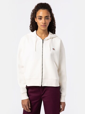 DICKIES Sweatshirt 'OAKPORT' in White: front