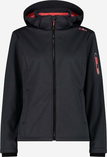 CMP Outdoorjacke in rot / schwarz, Produktansicht