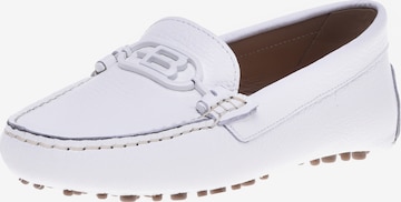 Baldinini Classic Flats in White: front