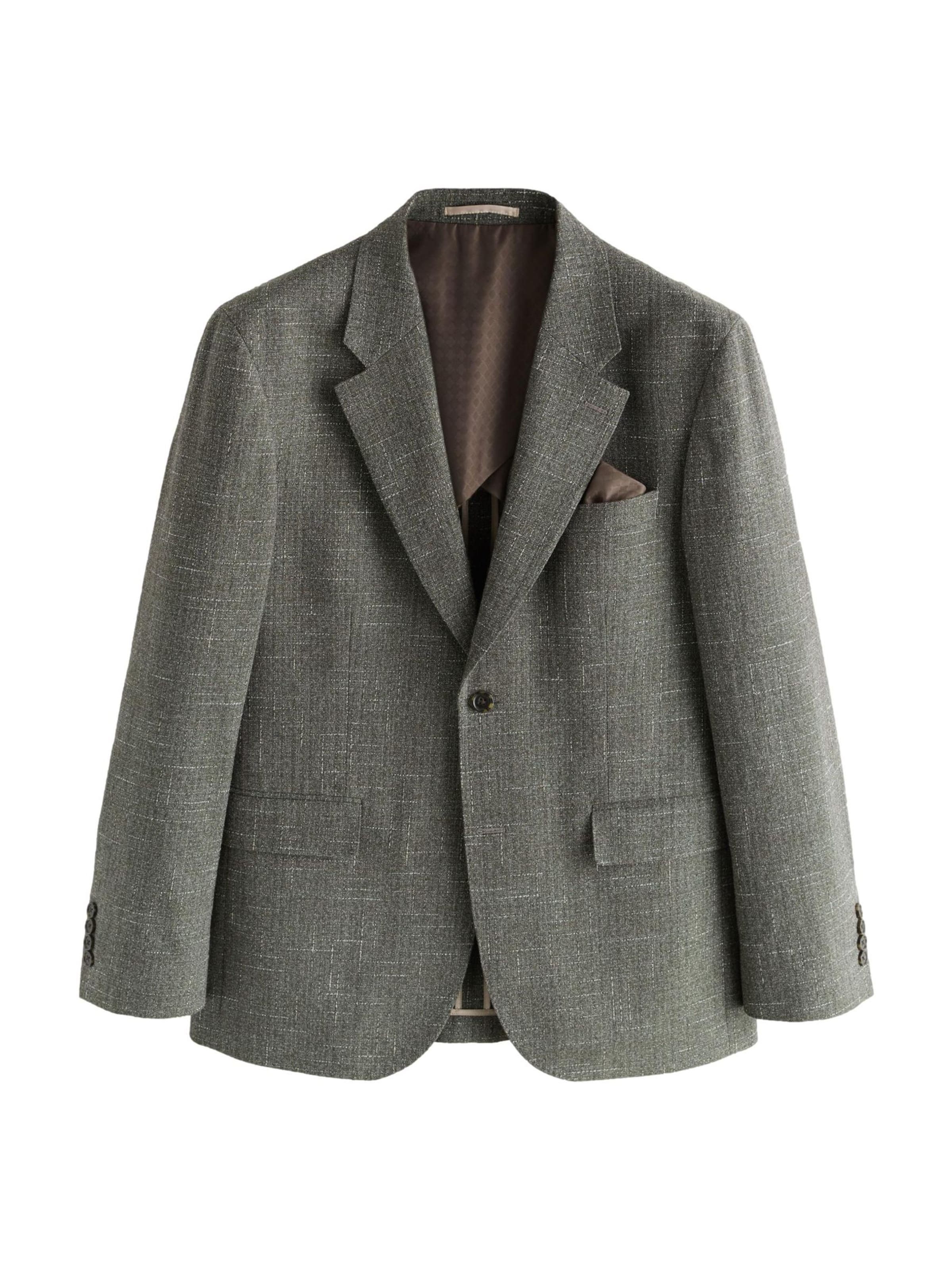 Regular fit Giacca da completo di Next in grigio: frontale