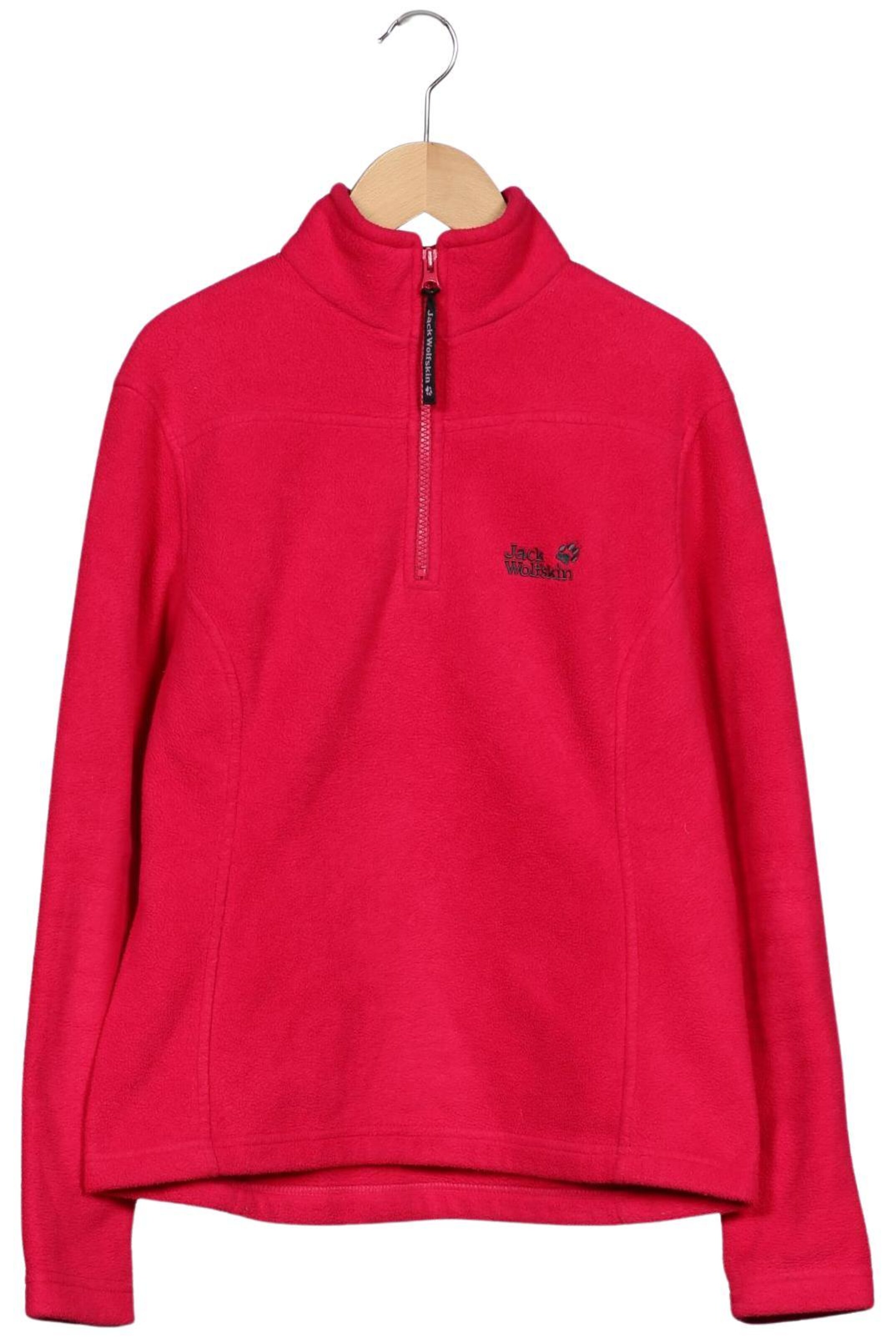 JACK WOLFSKIN Sweatshirt & Zip-Up Hoodie in S in Red: front