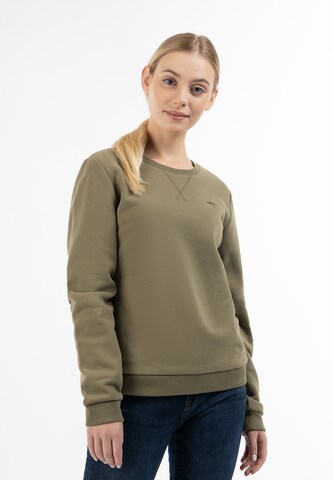 Schmuddelwedda Sweatshirt i grön: framsida