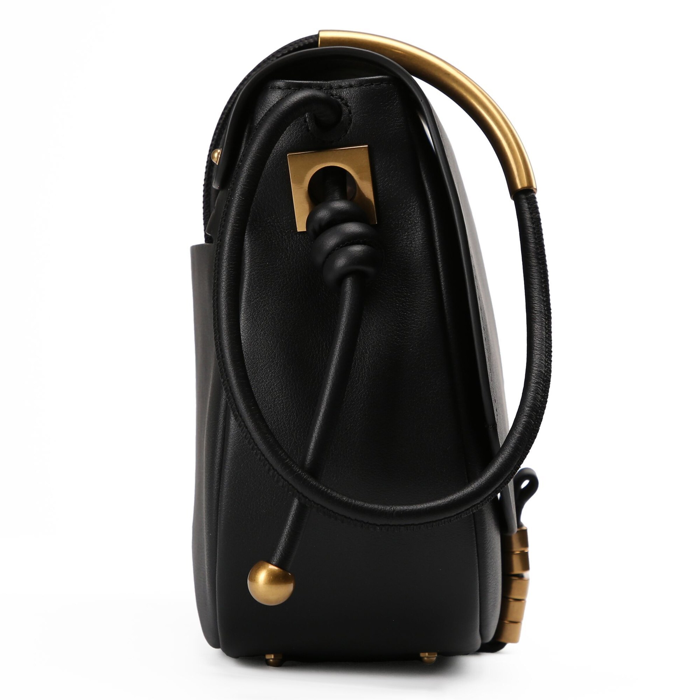 PINKO Crossbody bag 'Saddle' in Black