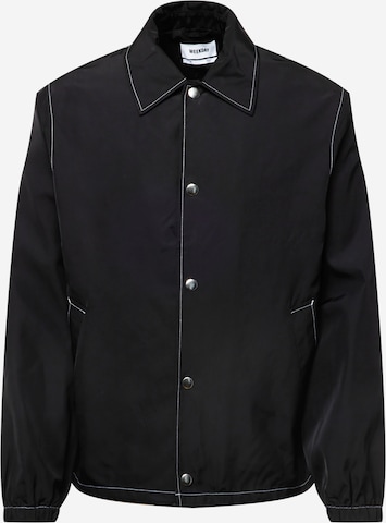 WEEKDAY Between-season jacket 'Lamar' in Black: front