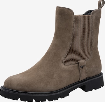 Bottines Tamaris en marron : devant