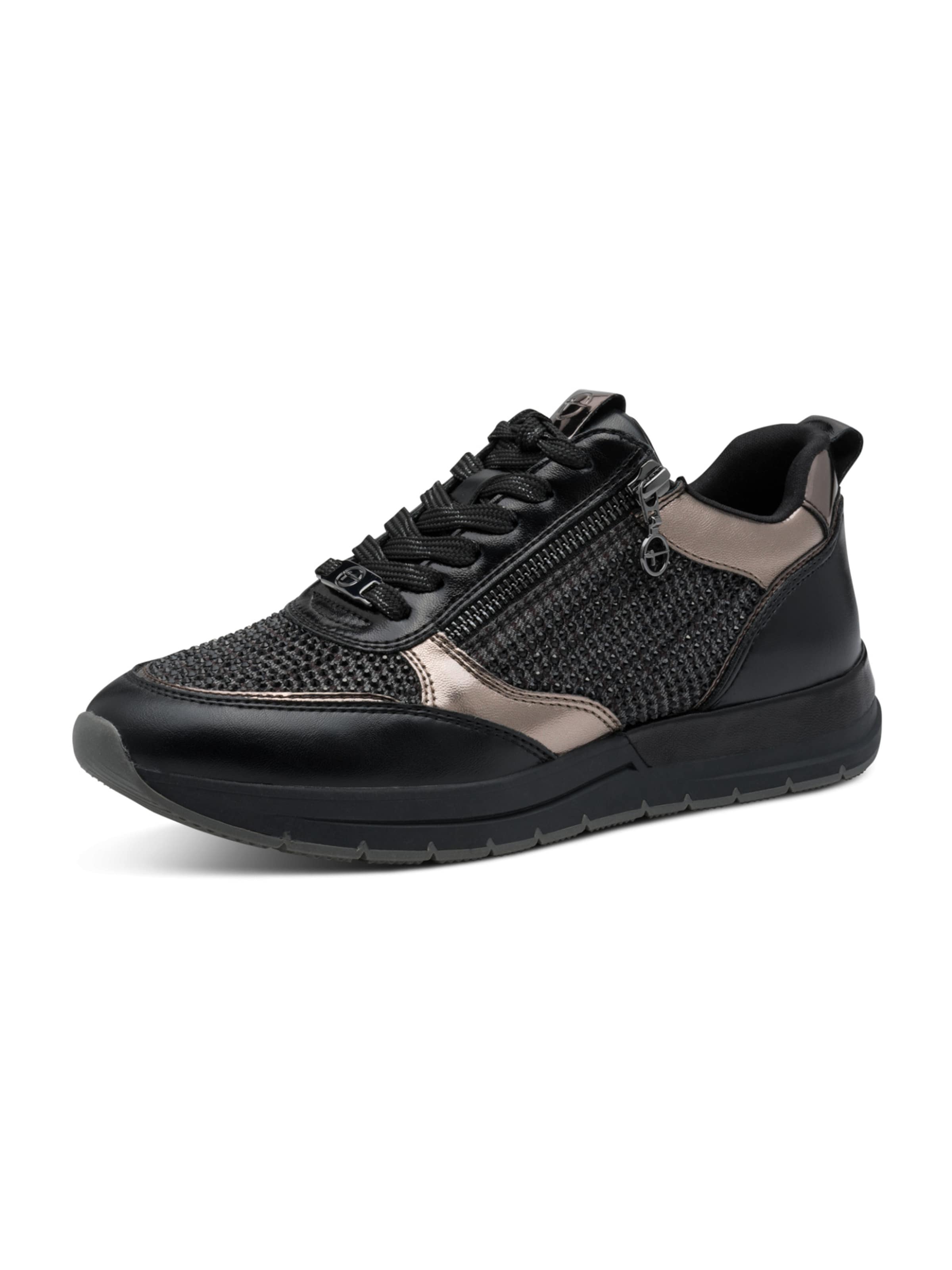 Tamaris Sneakers in Bronze / Black, Item view