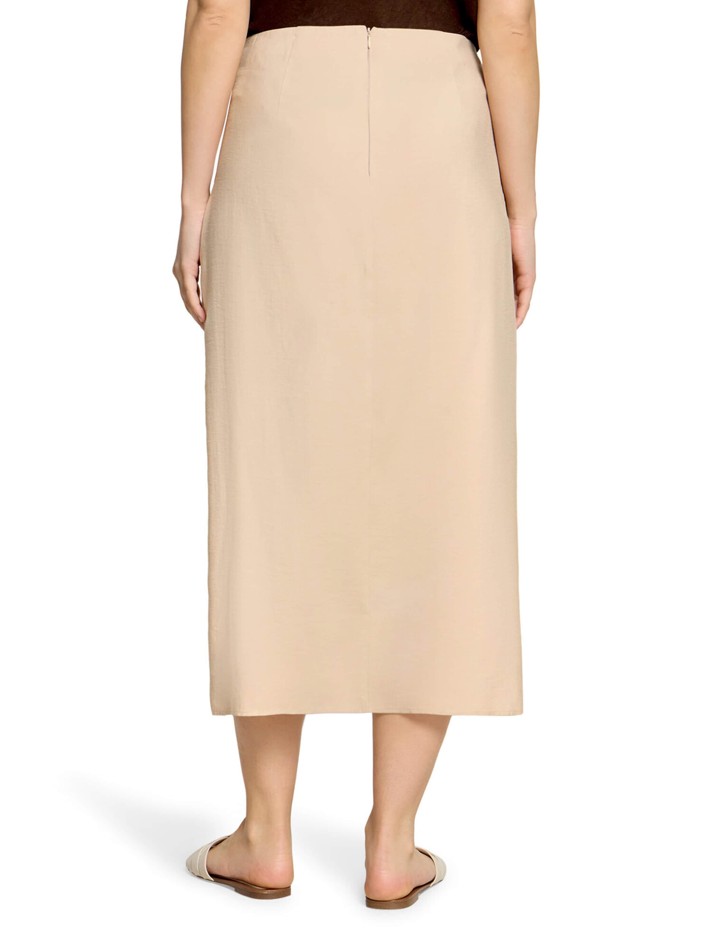 Cartoon Skirt in Beige