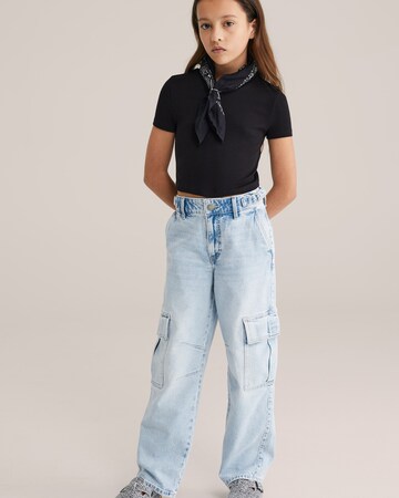 WE Fashion Majica | črna barva