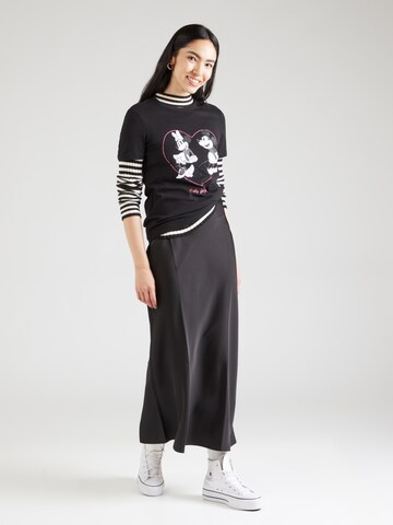 T-shirt 'Mickey' ONLY en noir